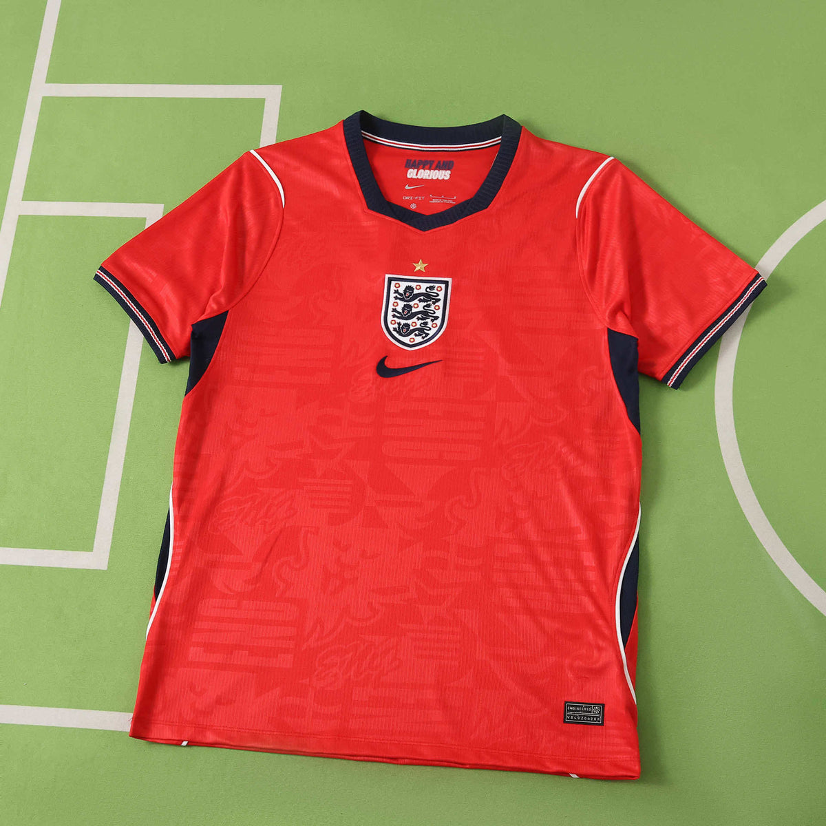 Camiseta Visitante Inglaterra Mundial 2026 - Versión Hincha