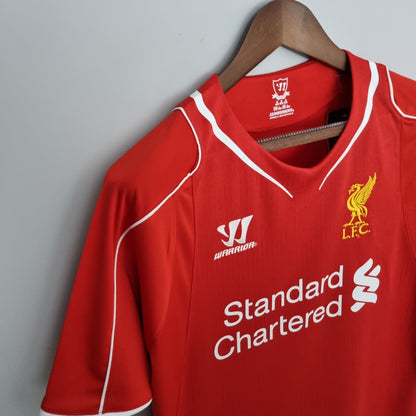 Camiseta Liverpool I 14/15 Hombre (Retro) - Versión Hincha