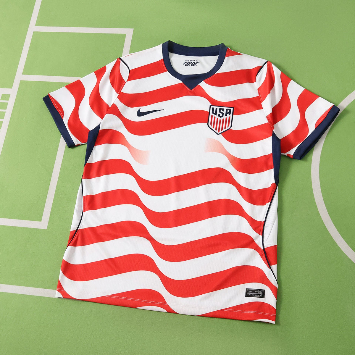 Camiseta Local Estados Unidos Mundial 2026 - Versión Hincha