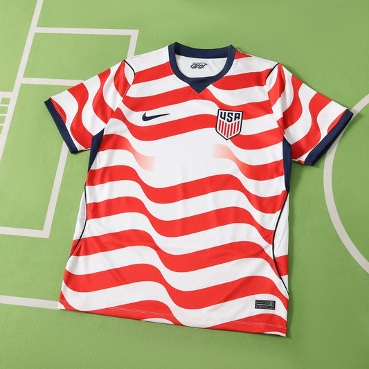 Camiseta Local Estados Unidos Mundial 2026 - Versión Hincha