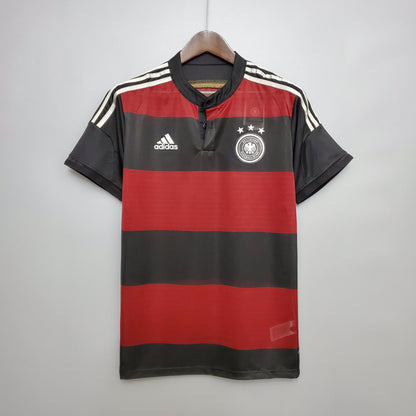Camiseta Alemania Visitante 2014 Hombre (Retro) - Versión Hincha