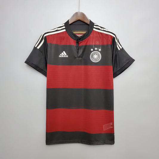 Camiseta Alemania Visitante 2014 Hombre (Retro) - Versión Hincha