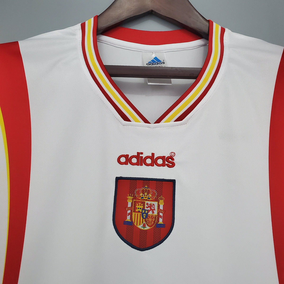 Camiseta España Ii 96 Hombre (Retro) - Versión Hincha