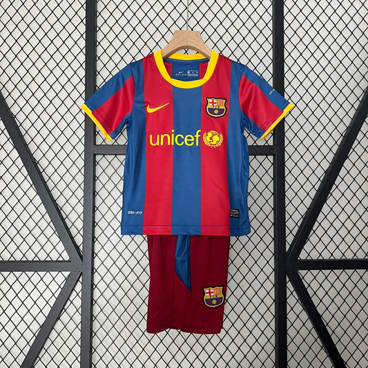 Conjunto Infantil Barcelona I 10/11 Conjunto Infantil (Retro)