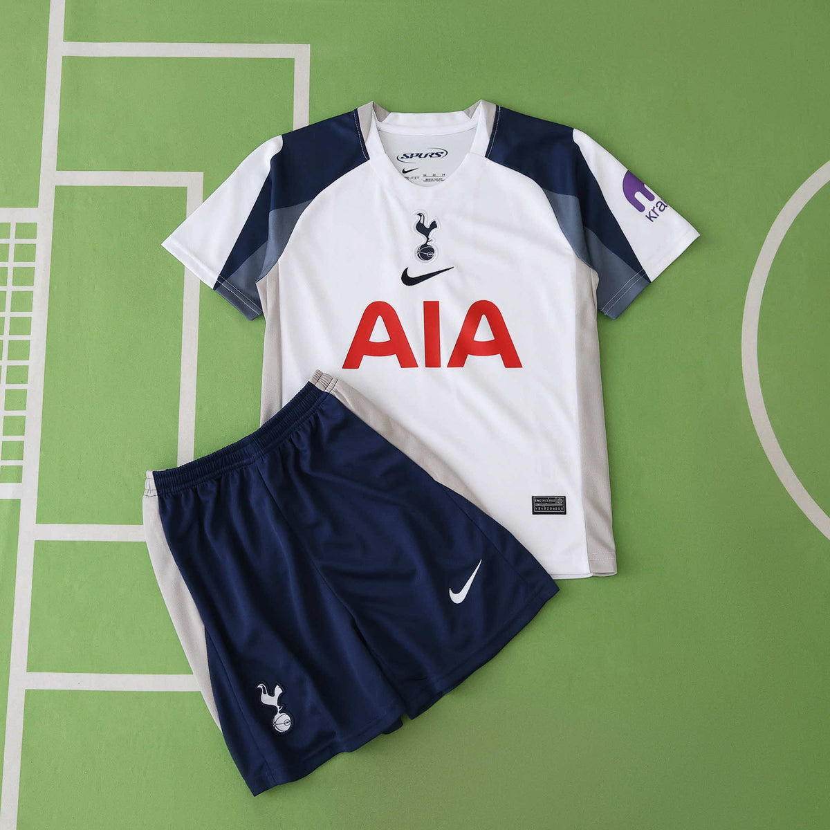 Conjunto Infantil Tottenham Local 2025/26 Conjunto Infantil