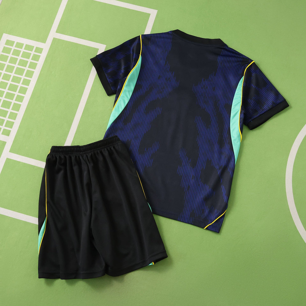 Conjunto Infantil Visitante Brasil Mundial 2026