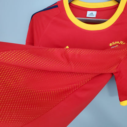 Camiseta España Local 2002 Hombre (Retro) - Versión Hincha