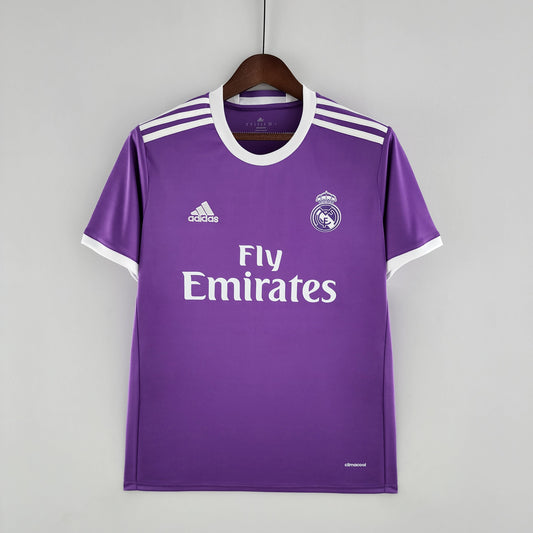 Camiseta Real Madrid Ii 16/17 Hombre (Retro) - Versión Hincha