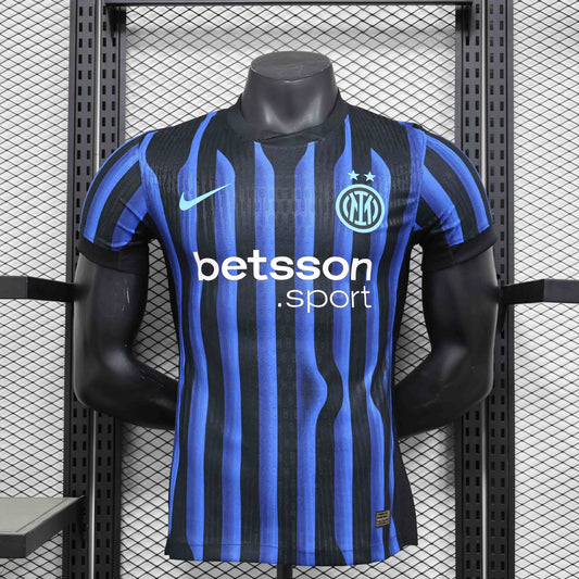 Camiseta Inter de Milan Local 2025/26 Hombre (Versión Jugador) - Versión Jugador