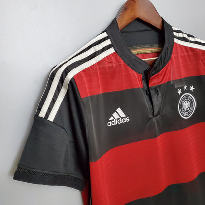 Camiseta Alemania Visitante 2014 Hombre (Retro) - Versión Hincha