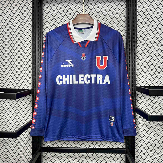 Camiseta Universidad de Chile 1996/97 I (Retro Manga Larga) - Versión Hincha
