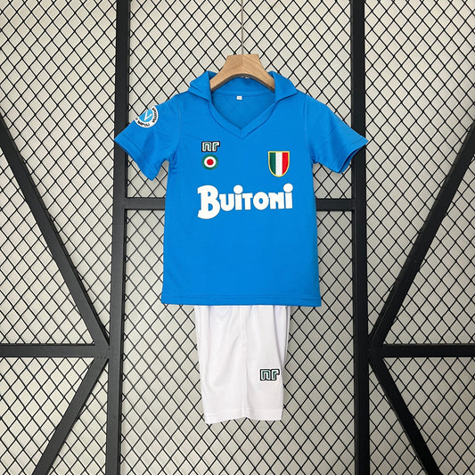 Conjunto Infantil Napoli I 87/88 Conjunto Infantil (Retro)