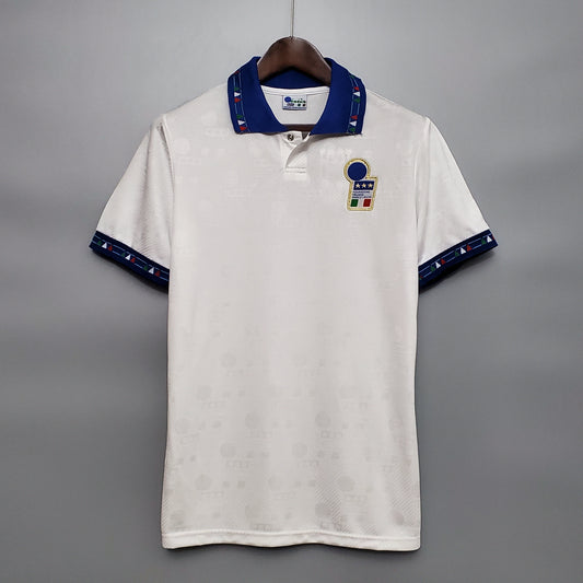 Camiseta Itália Mundial Ii 94 Hombre (Retro) - Versión Hincha