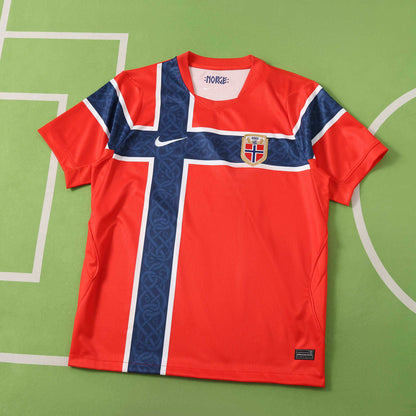 Camiseta Local Noruega Mundial 2026 - Versión Hincha