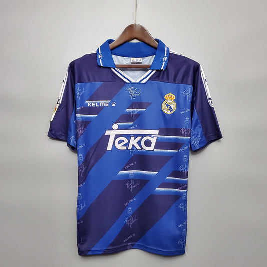 Camiseta Real Madrid Ii 94/96 Hombre (Retro) - Versión Hincha