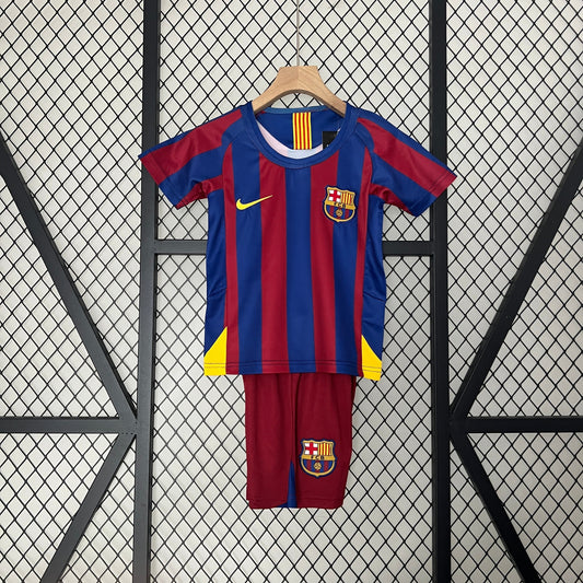 Conjunto Infantil Barcelona I 05/06 Conjunto Infantil (Retro)