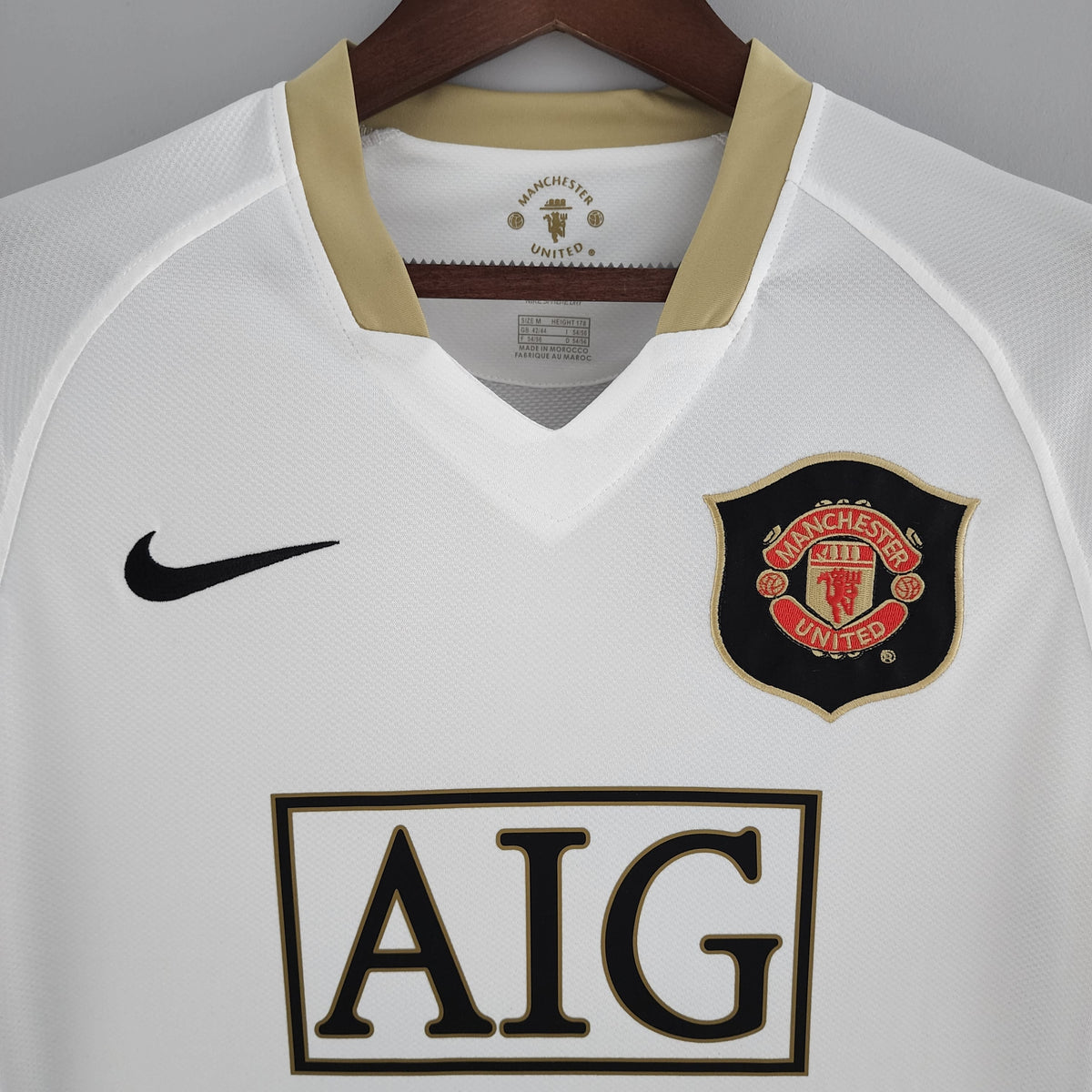 Camiseta Manchester United Ii 06/07 Hombre (Retro) - Versión Hincha