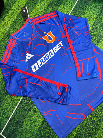 Camiseta Universidad de Chile Local 2026/27 - Manga Larga Versión Hincha