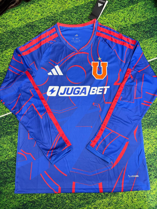 Camiseta Universidad de Chile Local 2026/27 - Manga Larga Versión Hincha