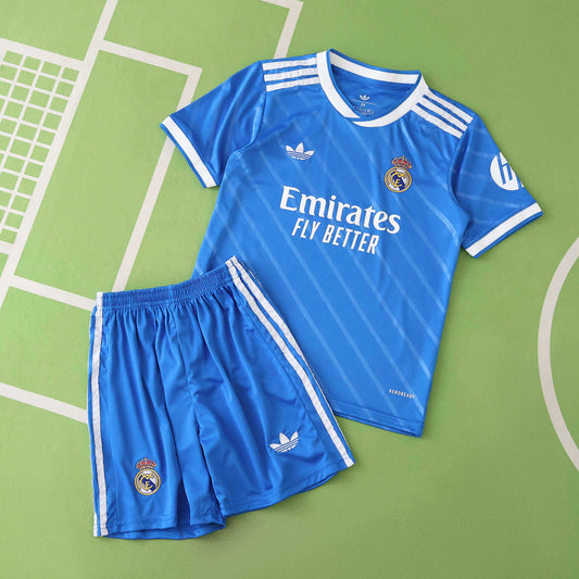 Conjunto Infantil Real Madrid Tercera 2025/26