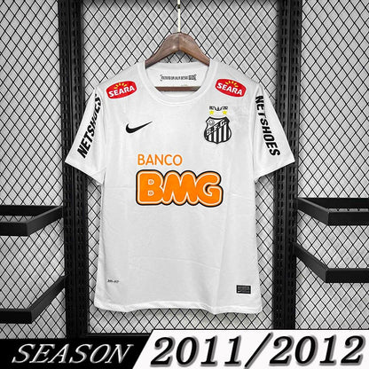 Camiseta Santos L 11/12 Hombre (Retro) - Versión Hincha