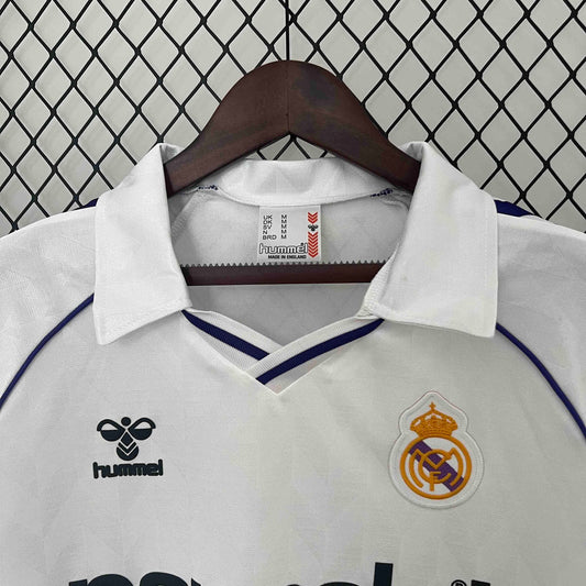 Camiseta Real Madrid Local 1988/89 (Retro) - Versión Hincha