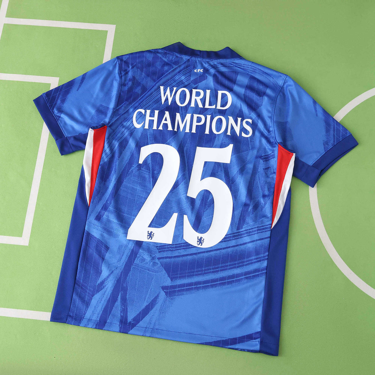 Camiseta Chelsea I World Champions 2025/26 - Versión Hincha