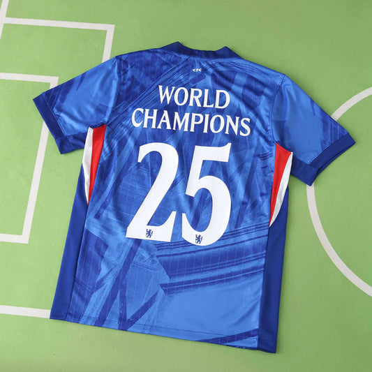 Camiseta Chelsea I World Champions 2025/26 - Versión Hincha