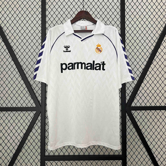 Camiseta Real Madrid Local 1988/89 (Retro) - Versión Hincha